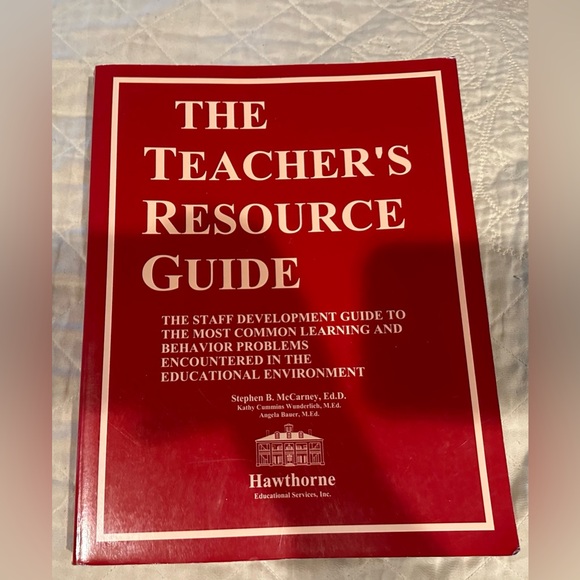 The teachers resource guide- the staff development guide to the most common… - Picture 1 of 9